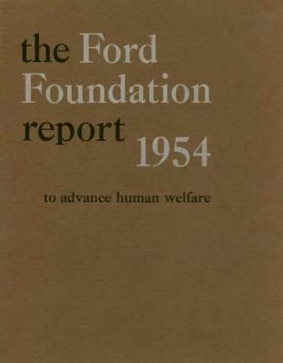 FF Annual Report 1954