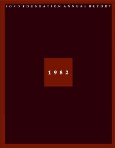 FF Annual Report 1982