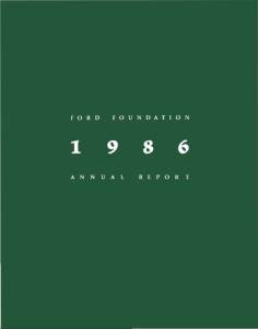 FF Annual Report 1986
