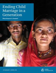 Ending Child Marriage