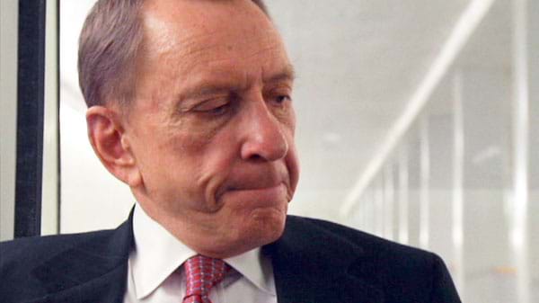 Sen. Arlen Specter in thought