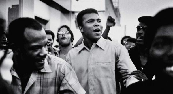 Posterframe for The Trials of Muhammad Ali. This image is unavailable under the 4.0 Creative Commons license.