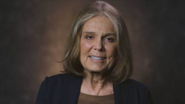 Portrait of Gloria Steinem.