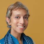 A portrait of Kavita Ramdas.