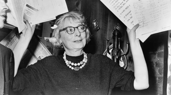 Jane Jacobs celebrating