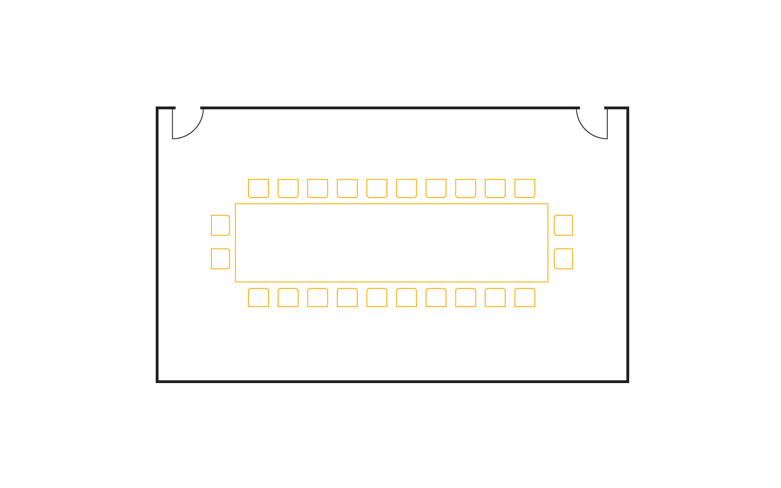 Floor Plan of Chief Wilma Man Killer Room