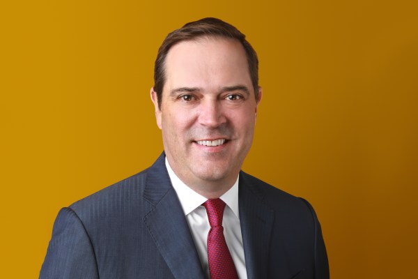 Portrait of Chuck Robbins.