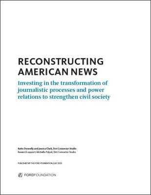 Restructuring American News reports cover