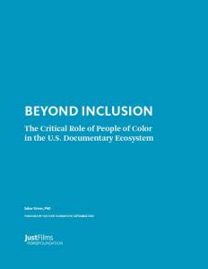Cover of Beyond Inclusion report.