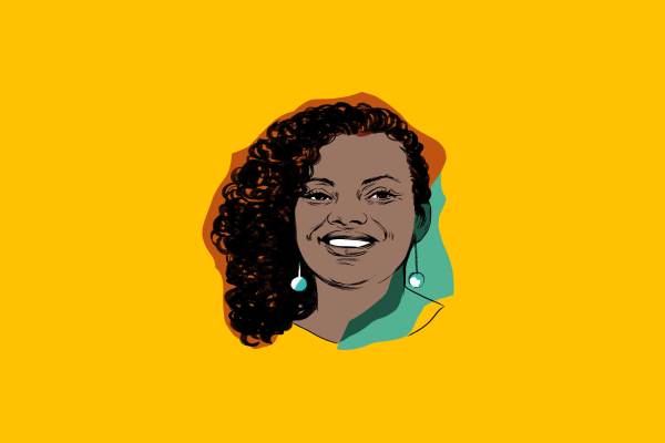 Illustration of Adriana Barbosa