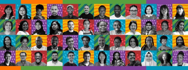 Colorful montage of Ford Global Fellows