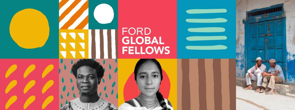 Colorful montage of Ford Global Fellows