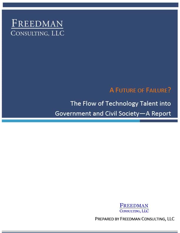 Cover of the "A Future of Failure?" report.