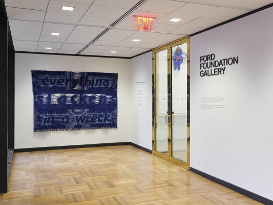 everything slackens in a wreck Ford Foundation gallery exhibition photo 1