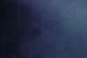 Graphic of triangles in dark shades of blue.