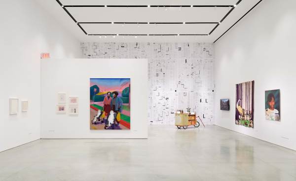 A photo of the Ford Foundation gallery exhibit No Justice Without Love