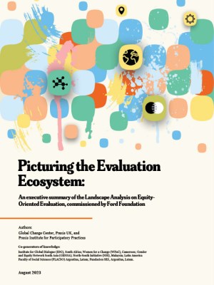 Cover of "Picturing the Evaluation Ecosystem" evaluation.