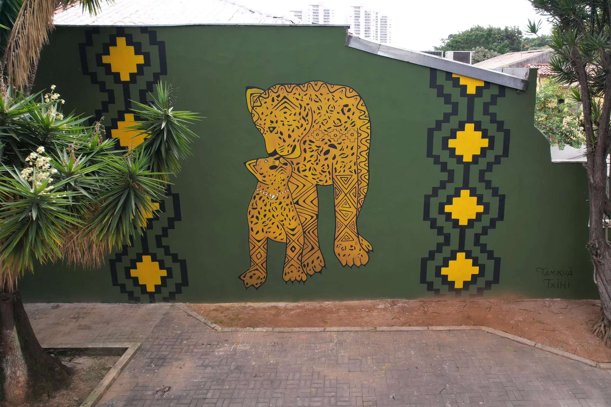 Artwork of Tamikuã Txihi Gonçalves Rocha